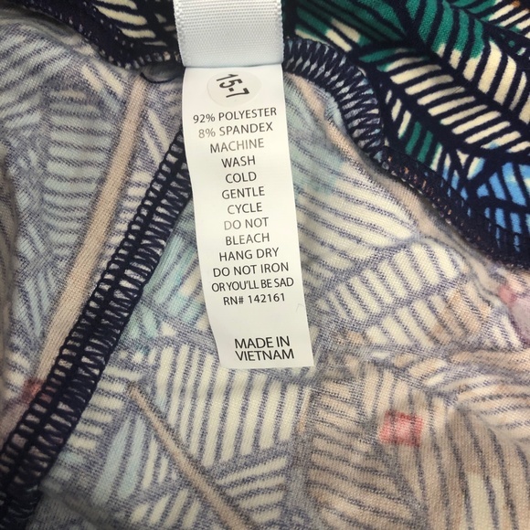 NWOT Disney LuLaRoe Facilier Patterned Leggings - Picture 4 of 4